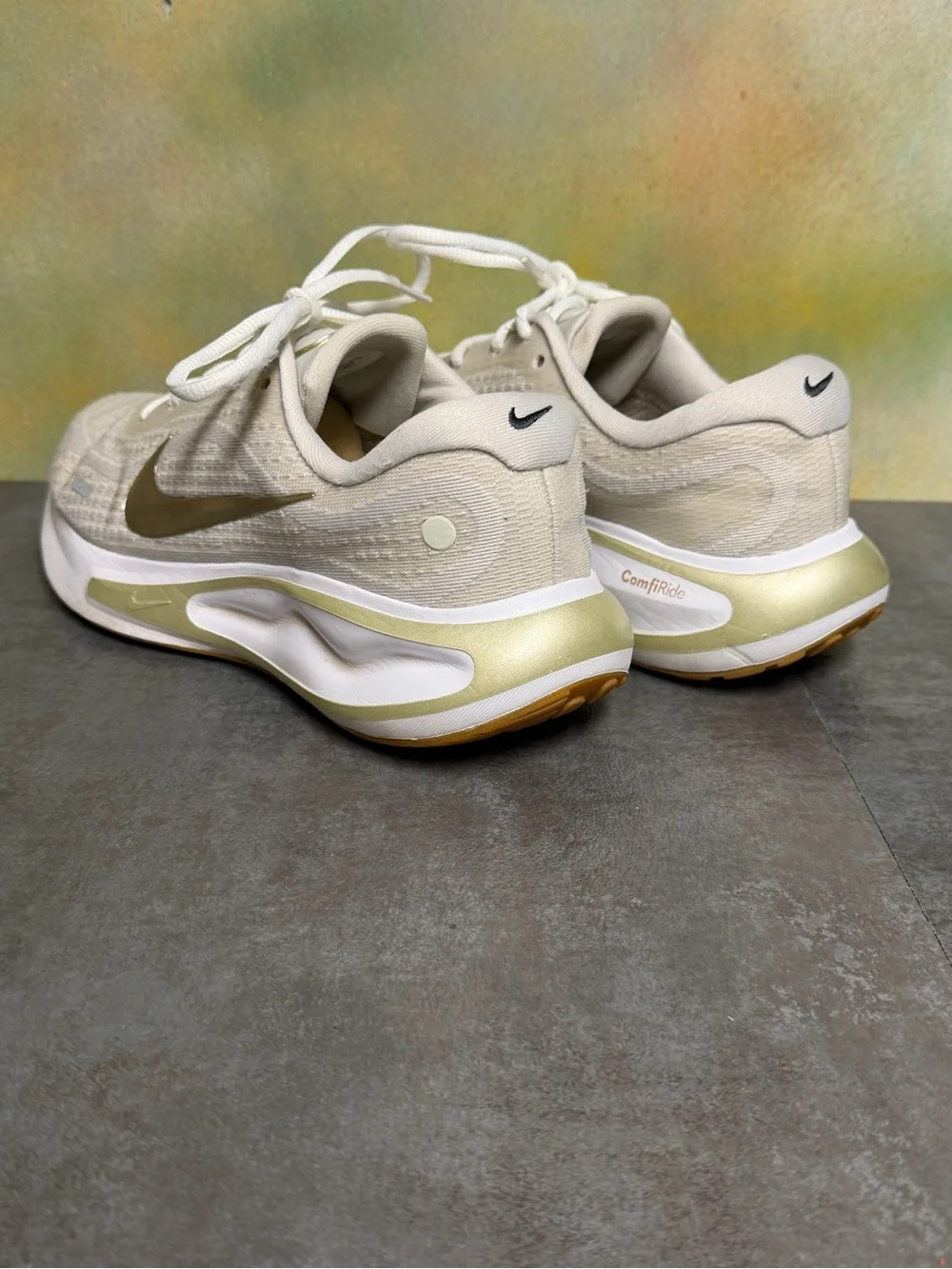 Nike Journey Run Women's Sneakers FJ7765-003 Phantom/Neutral Olive-Sail Size 9.5
